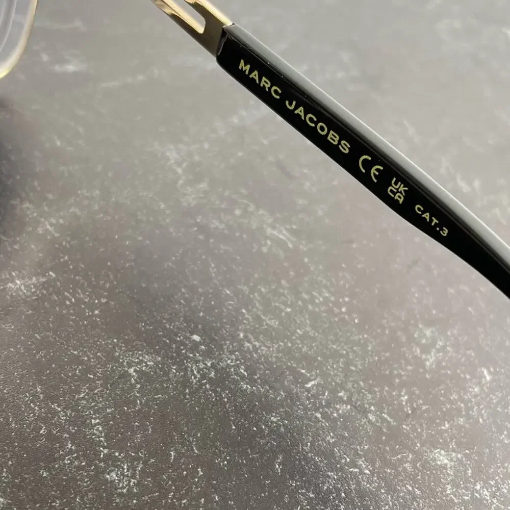 Marc Jacobs MARC 674/S 900/9O CRYSTAL Metal Sunglasses Men’s Sz 55-20-145